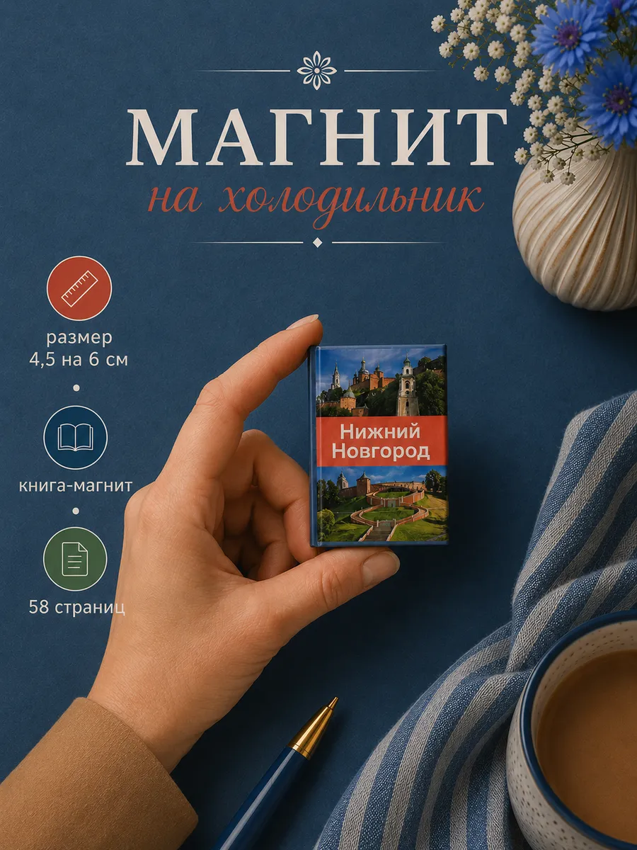 Магнит на холодильник Нижний Новгород Сувенир