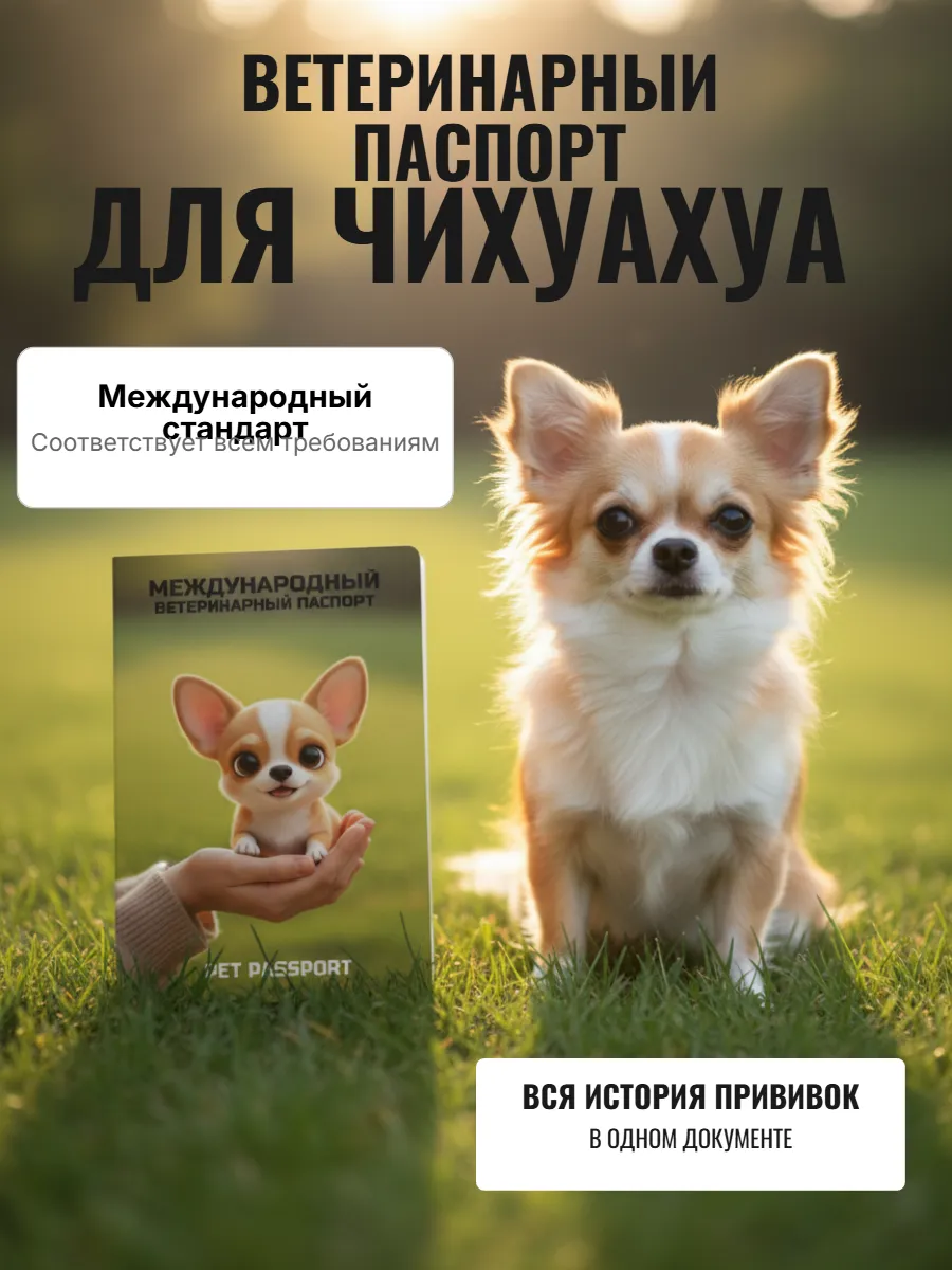 Паспорт ветеринарный международный. Порода Чихуахуа.