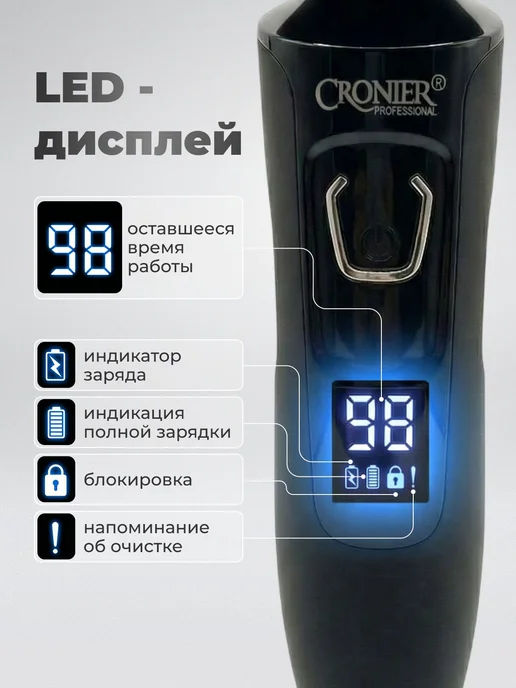 Электробритва Электробритва_1-3351a54d272f, черный матовый, черный, фото 6