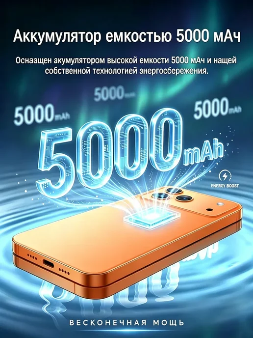 Смартфон Pro Max Phone 17 Pro Max 12/512 ГБ, оранжевый, фото 3