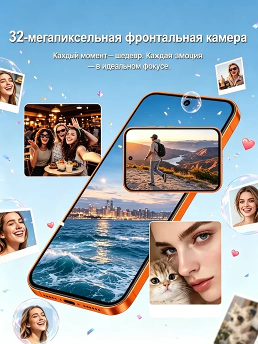 Смартфон Pro Max Phone 17 Pro Max 12/512 ГБ, оранжевый, фото 5
