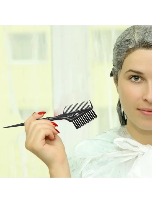 Расческа для окрашивания и стайлинга волос, DIY, вариант, фото 2