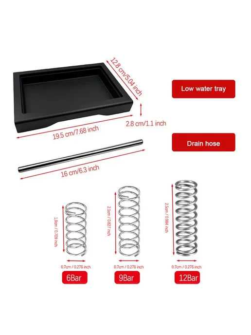 Тонкий Drip Tray с пружиной для Gaggia для Classic Pro, вариант, фото 4
