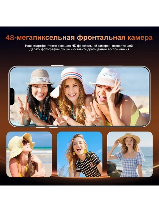 Смартфон Pro Max Iphonc I17 Pro Max 16/16 ГБ, белый, фото 7