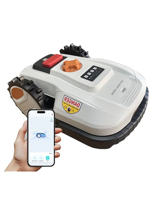 SUNLAWN Робот газонокосилка E304 4000mAh косилка для дома, 4000 мАч, фото 2