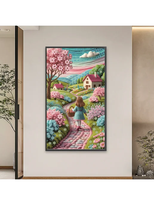 Ковровая дорожка для сада DIY с брикетами 40x70см, 40x70 см, фото 3