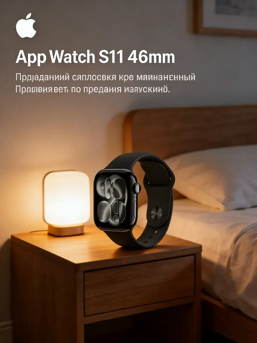 Apple Watch S11 46mm Часы с фитнес функциями
