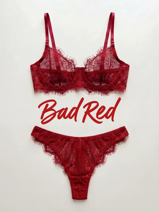 BadRed Комплект нижнего белья кружевной, вариант, фото 3