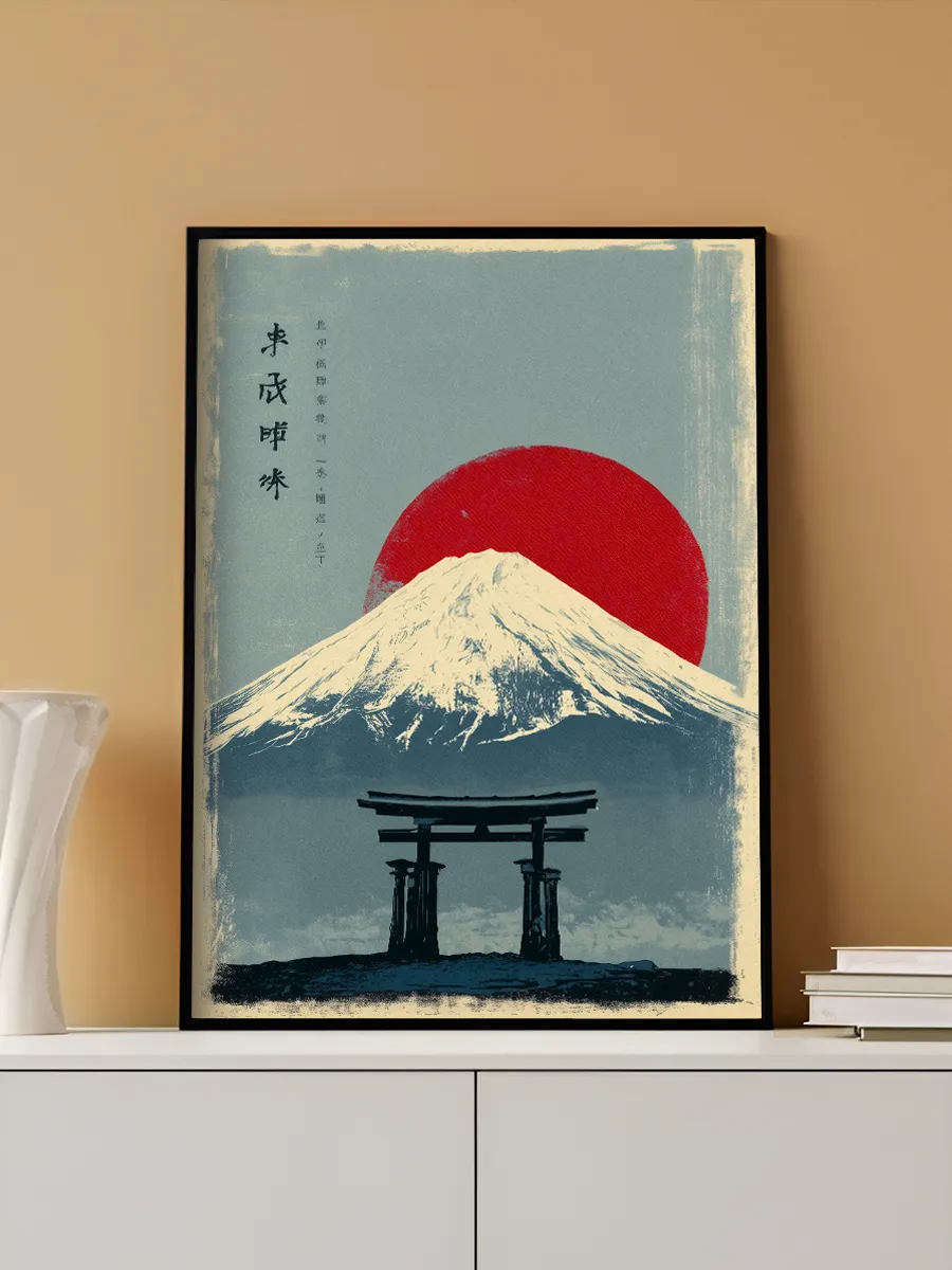 Стильный постер Tokyo без рамы (29,7х42см)