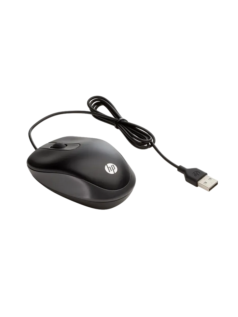 HP Мышь оптическая G1K28AA USB Travel Mouse