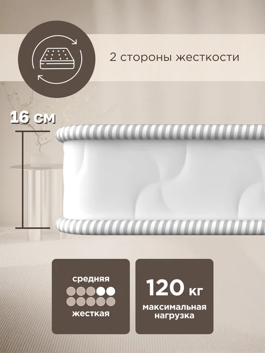 COMFY SON Ортопедический детский матрас 160*80 см, 180x90 см, фото 5