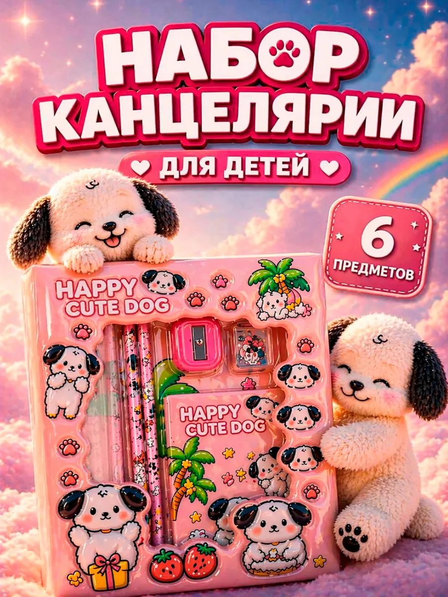 Канцелярский набор для девочек