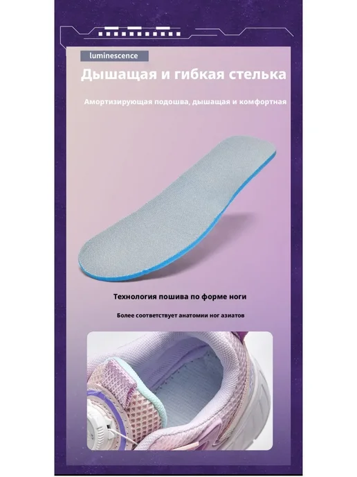Кроссовки С Выдвижными Колесиками Подростка Без Подсветки, вариант, фото 5