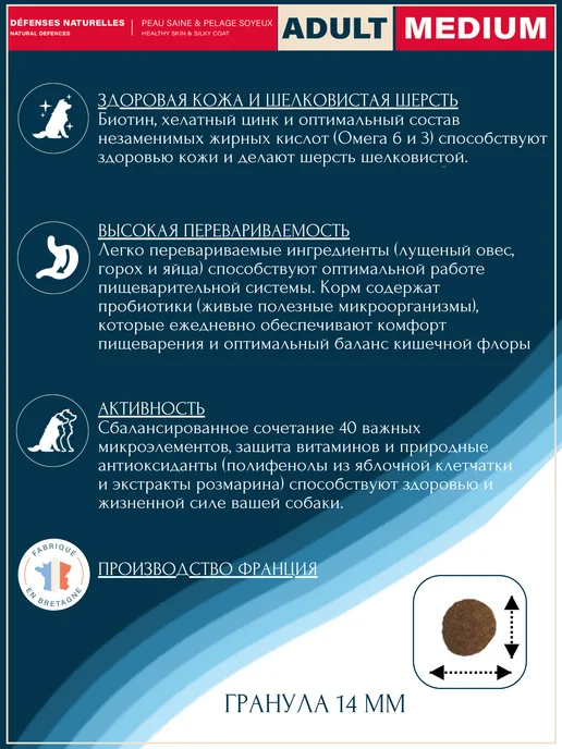 Сухой корм Flatazor Птица для собак, средние, 14 кг, фото 4
