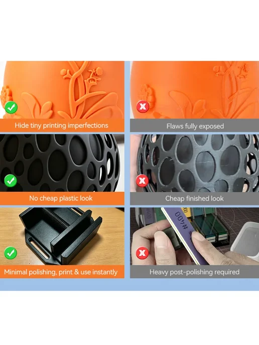 Kingroon PLA Matte пластик для 3D-принтера 1.75 мм, 1 кг, 1 кг, фото 5