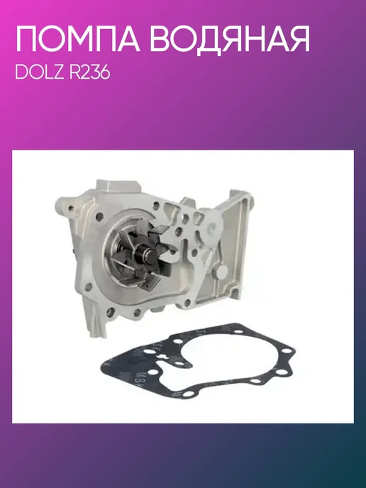DOLZ Помпа Renault Clio Megane Laguna Scenic Kangoo R236, вариант
