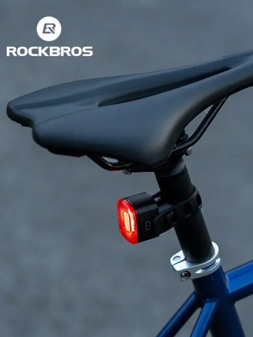Rockbros Велофонарь задний R2 с датчиком движения, черный