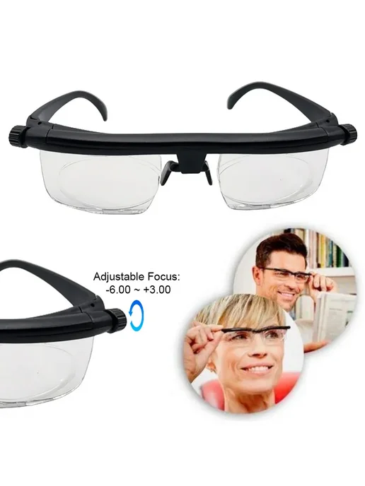 6D+3D авто регулировка очки для близоруких коррекция фокуса, вариант, фото 7