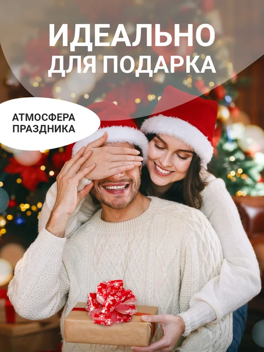 MESHU Набор подарочных бантов новогодних, белый, фото 3