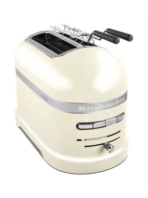 Тостер KitchenAid Artisan 5KMT2204EAC кремовый, бежевый, фото 6