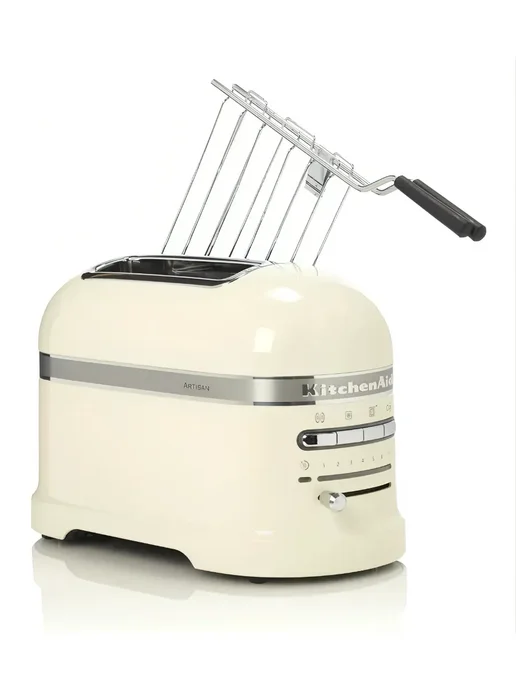 Тостер KitchenAid Artisan 5KMT2204EAC кремовый, бежевый, фото 7