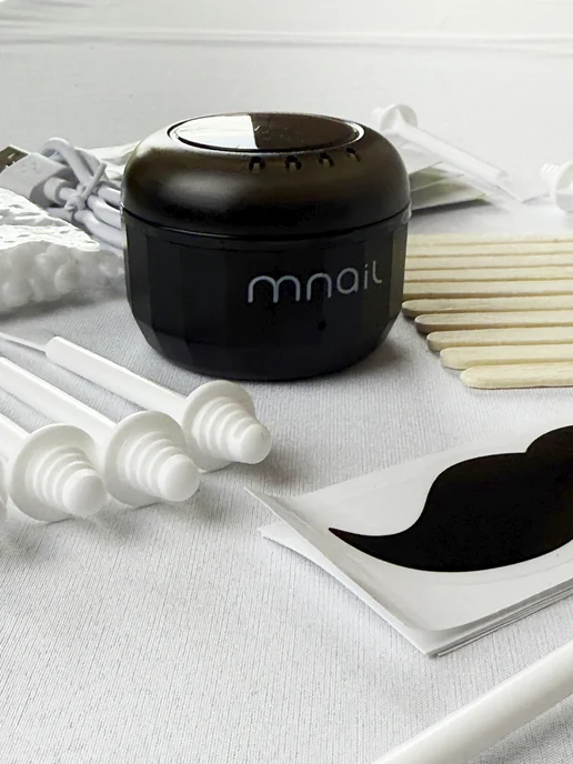 mnail Воскоплав для депиляции mini, 7Вт (Черный), 7 Вт, фото 2