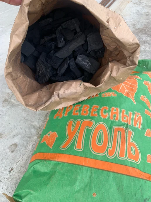 Уголь древесный 2.5 кг, 2,5 кг, фото 5