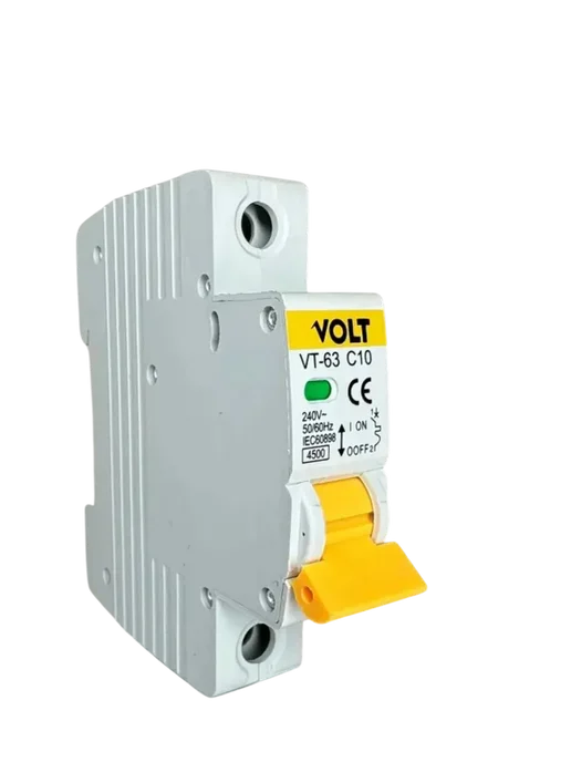 ELTEC Автоматический выключатель однополюсный VOLT-VT-63A 1P C 10A, белый, фото 5