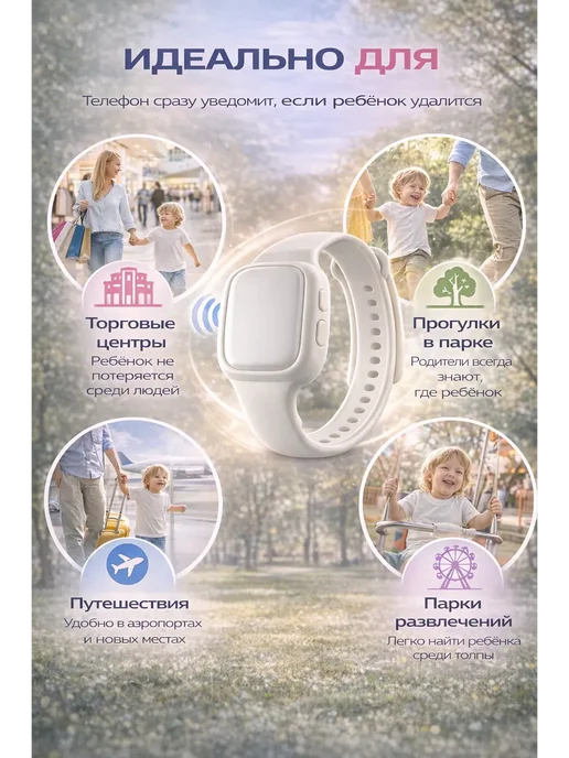 hoco. GPS Трекер браслет E91E kids, серый, фото 6