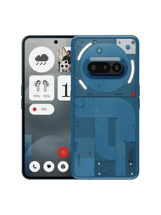 Смартфон Nothing Phone 3A 12/256 ГБ, синий, фото 2