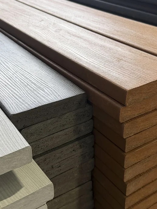 Wesen Decking Террасная доска полимерная 138х30х1500 мм, Венге, 1шт, 30x1500 мм, 1 шт, венге, фото 7