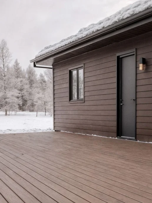 Wesen Decking Террасная доска полимерная 138х30х1500 мм, Венге, 1шт, 30x1500 мм, 1 шт, венге, фото 8