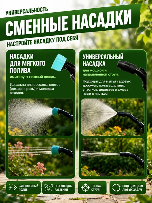 Аккумуляторный опрыскиватель, 2 шт, фото 4