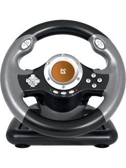 DEFENDER Руль игровой Challenge Mini LE, серо-черный