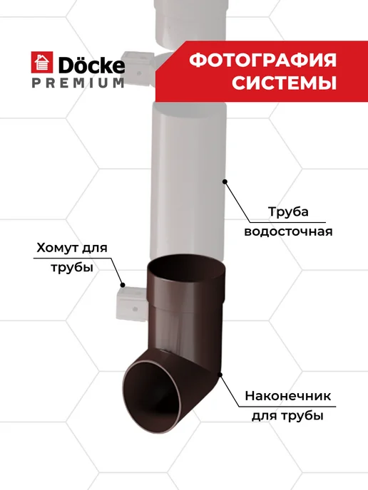 Docke Наконечник Premium (Шоколад) - 1 шт, 1 шт, фото 3