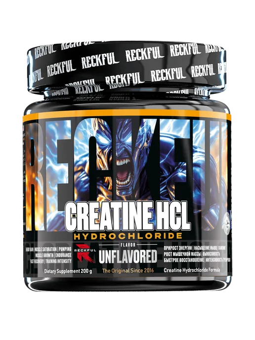 Reckful Креатин гидрохлорид в порошке, Creatine HCL для роста мышц, вариант, фото 7