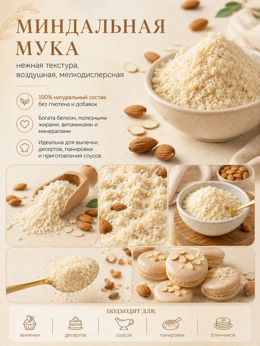 Миндальная мука, вариант, фото 2