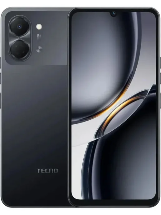 Смартфон TECNO Spark Go 3 3/128 ГБ, черный, фото 3
