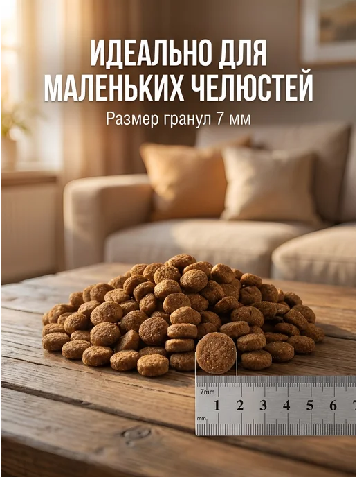 Сухой корм Profifeed для собак, мелкие, 1,2 кг, фото 6
