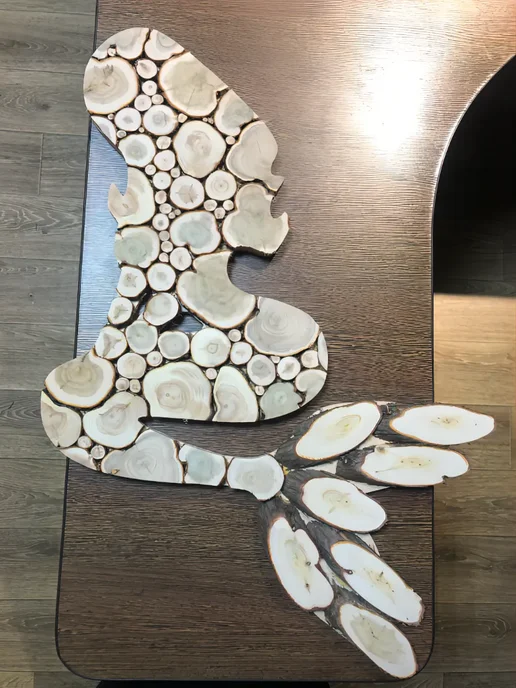 МожМастер Панно из можжевельника "Русалка", 50*80см, 50x80 см, фото 2