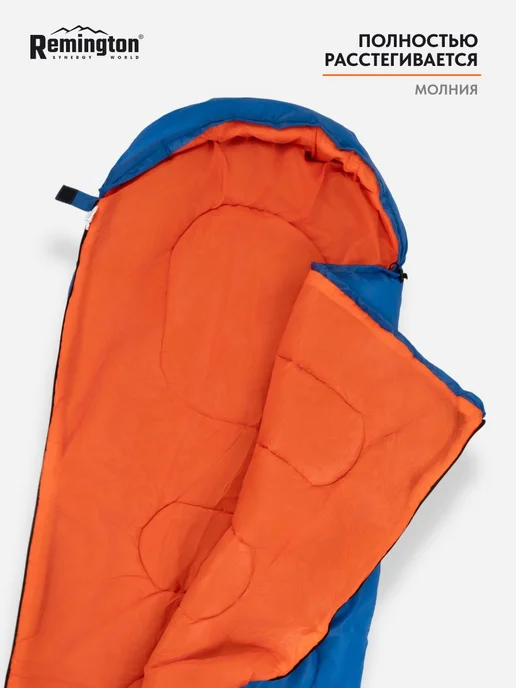 REMINGTON synergy world Спальный мешок Remington Comfortable 300 Blue, синий, фото 8