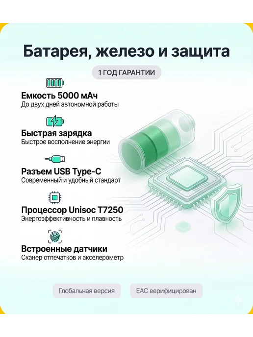 Смартфон TECNO Spark Go 3 3/128 ГБ, серый, фото 3