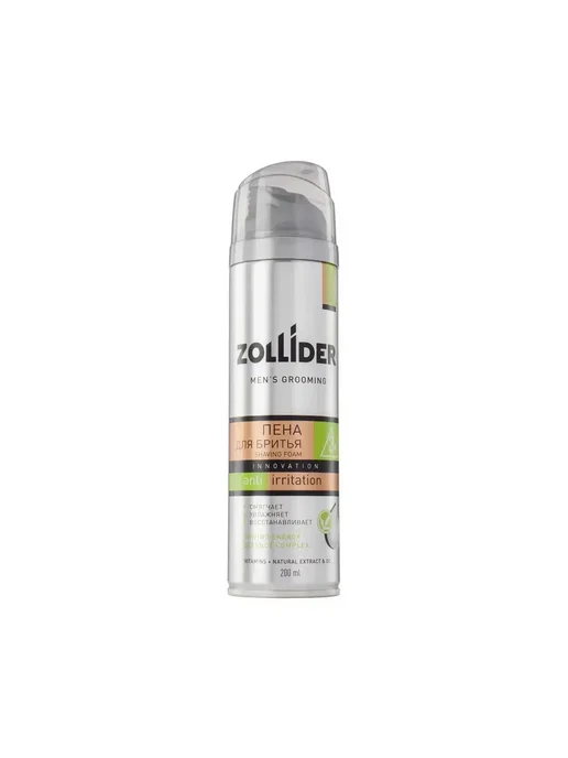 zollider Пена для бритья Anti-Irritation, 200 мл, 200 мл