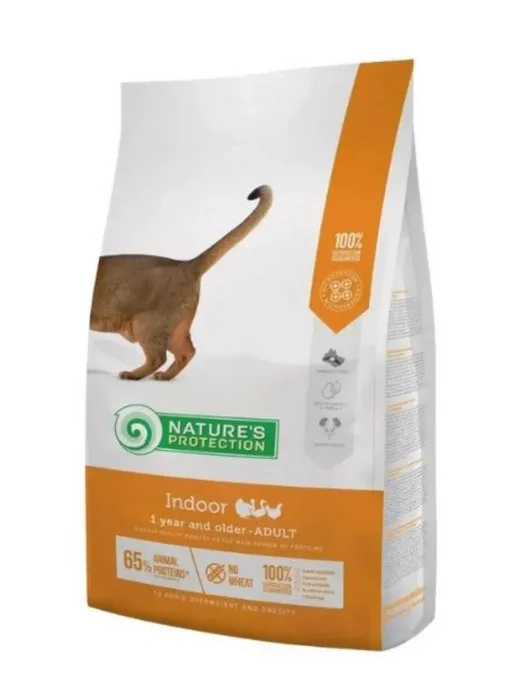 Сухой корм Nature's protection Indoor Кошек для собак, 7 кг, фото 2