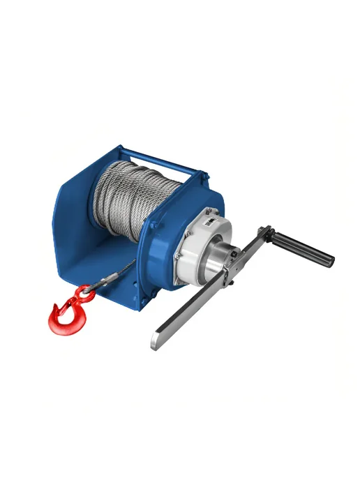 Лебедка ручная барабанная GEARSEN JHW 05400 500кг 40м, 500 кг, 40 м