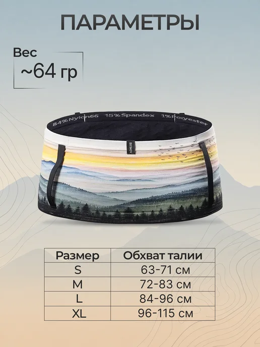 Aonijie Сумка для бега, голубой, фото 2