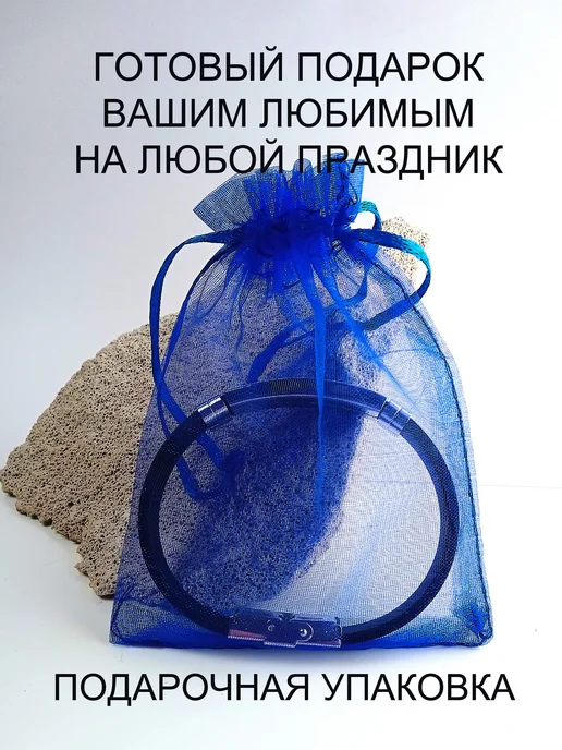 I.STRIGUNOV Leather&Steel Браслет на руку черный, черный, фото 7