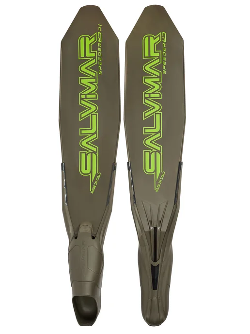 Salvimar Ласты SPEEDER HD MILITARY GREEN, повышенная жесткость, зеленый, фото 2