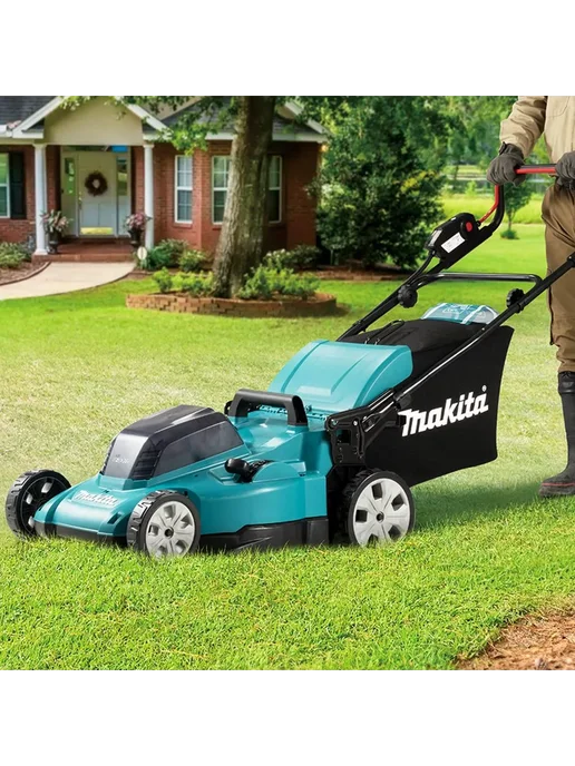 Makita Газонокосилка аккумуляторная DLM480Z, вариант, фото 4