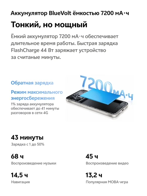 Смартфон vivo Y31D 7/128 ГБ, серый, фото 6